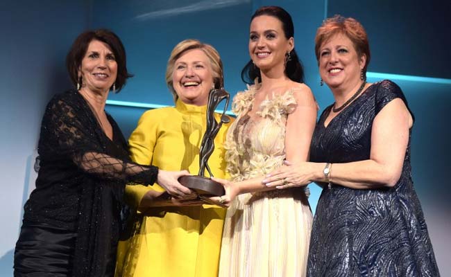 Hillary Clinton Makes Surprise Appearance At UNICEF Gala