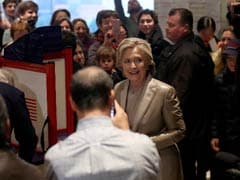 Hillary Clinton Casts Her Vote In Historic US Election