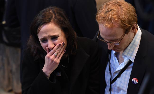 Shock, Despair At Hillary Clinton's Event As Donald Trump Gets Closer To Victory