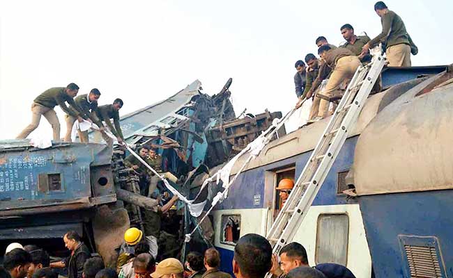 Disaster Response Team Rescues 54 Injured Passengers From Derailed Train Near Kanpur