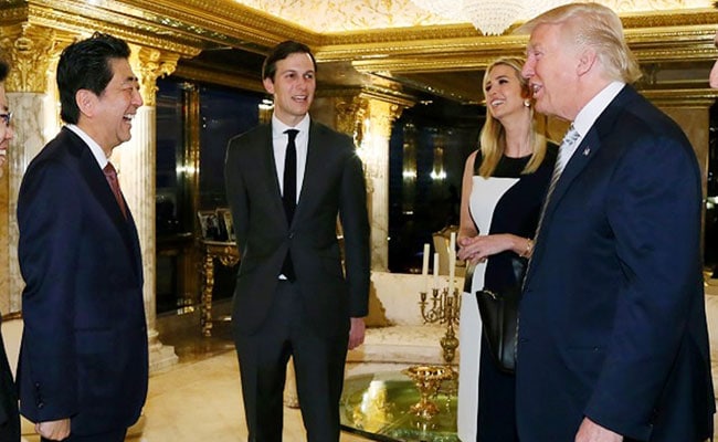 Trump's Daughter Ivanka Sits In On Japan PM Talks, His First With Foreign Leader