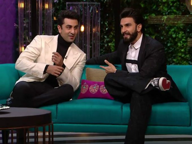 <I>Koffee With Karan 5</i>: 10 Funny Ranbir Kapoor, Ranveer Singh Quotes