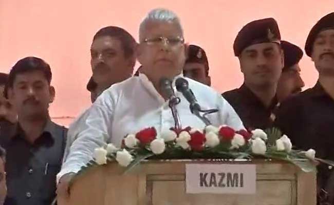 NDTV India Ban: Country Heading Towards Dictatorship, Says Lalu Yadav