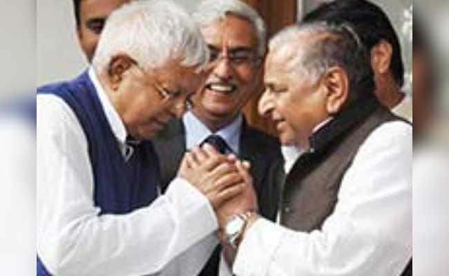 Like Bihar, We'll Chase Away BJP From UP Too, Says Lalu Yadav At Samajwadi Party Function