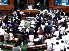 Lok Sabha Transacts Some Business Amid Din