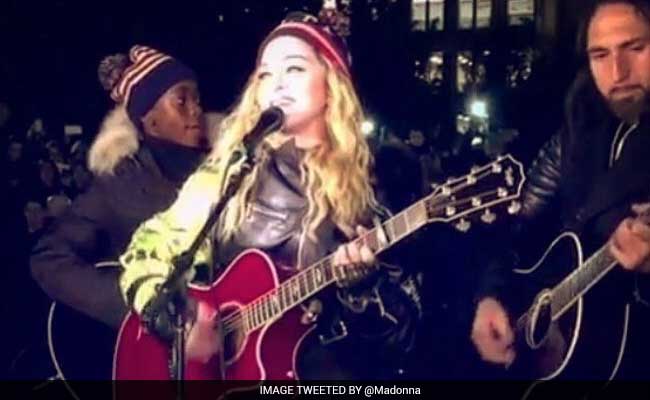 Ahead Of Voting, Pop Legend Madonna Plays Surprise Concert For Hillary Clinton