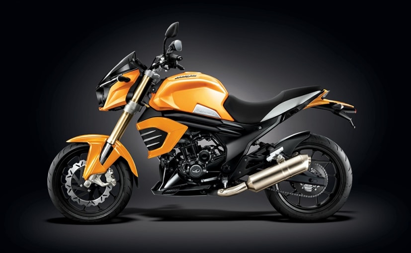 Mahindra Mojo Sunburst Yellow