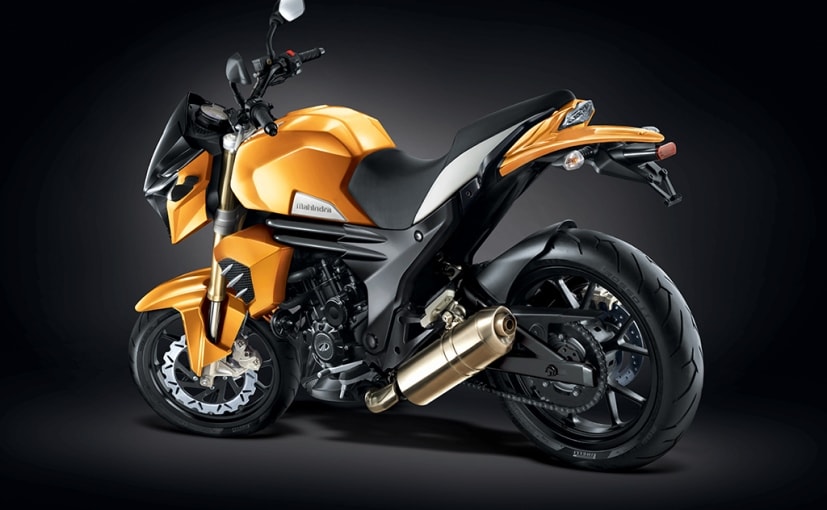 Mahindra Mojo Sunburst Yellow