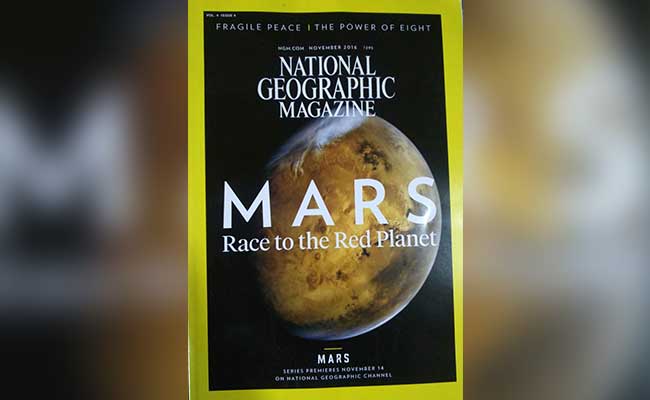 Photo Taken By Mangalyaan Lands National Geographic Cover