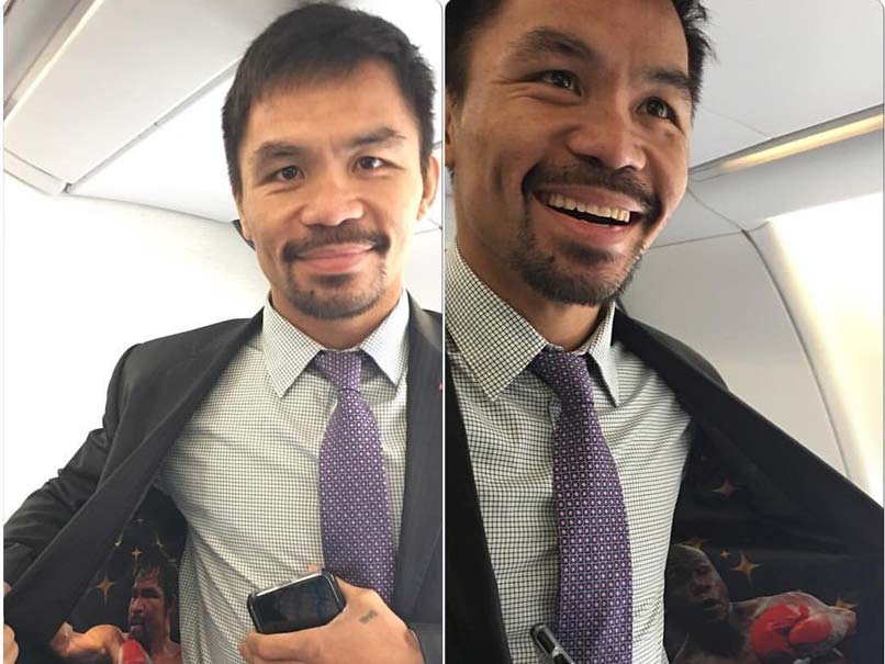 Manny Pacquiao Teases Floyd Mayweather Rematch