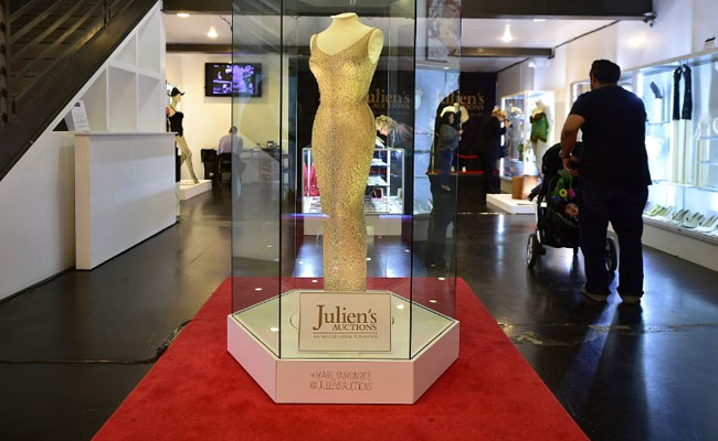 Marilyn Monroe's 'Happy Birthday Mr President' Gown Sold For $4.8 Million