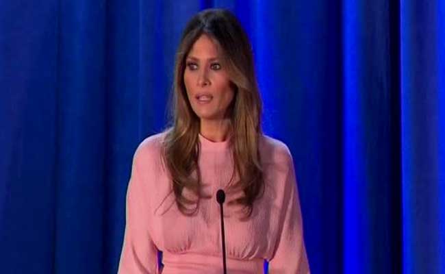 Melania Trump Makes Solo Pitch For 'Fantastic' Husband