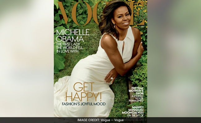 Michelle Obama's Vogue Cover Is More Celebrity Glamour Than Pearl-Wearing First Lady
