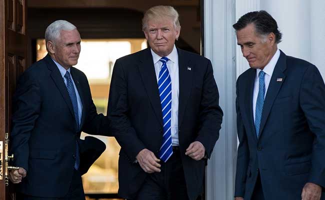 Mitt Romney Under 'Active Consideration' For Secretary Of State: Mike Pence
