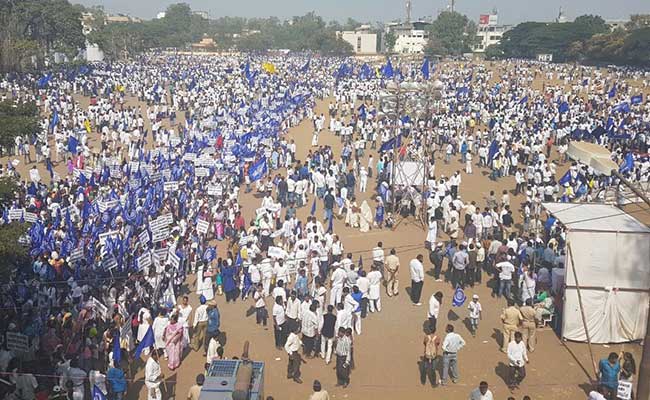 नासिक में निकला बहुजन क्रांति मूकमोर्चा, बड़ी संख्‍या में लोग हुए शामिल