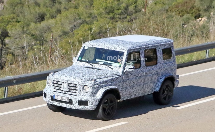 Mercedes-AMG G63 Spotted Testing With Heavy Camouflage