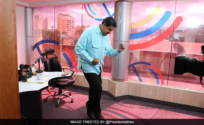 President Nicolas Maduro Dances Salsa While Venezuela Churns