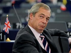 UKIP Leader And Brexit Figurehead Nigel Farage Congratulates Donald Trump