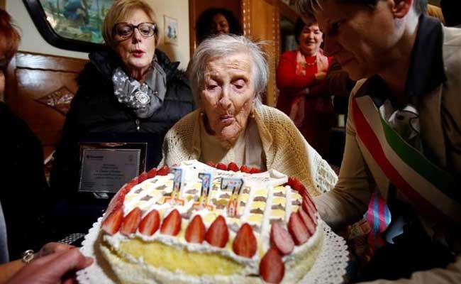 Thriving On Raw Eggs, World's Oldest Person Celebrates Her 117th In Italy