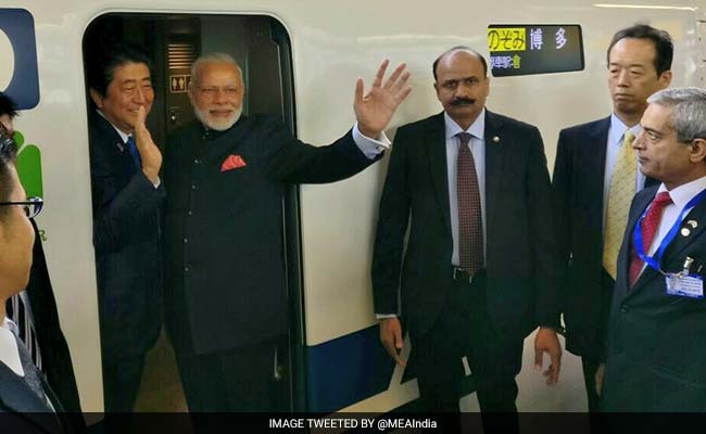 Modi, Abe launch India's first bullet train project: Fast facts