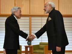 PM Narendra Modi Meets Japanese Emperor Akihito