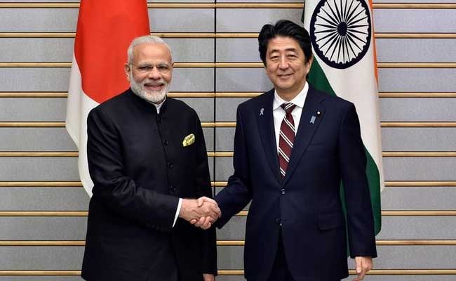 Image result for PM Narendra Modi, Japan PM Shinzo Abe on a two day trip to Gujarat