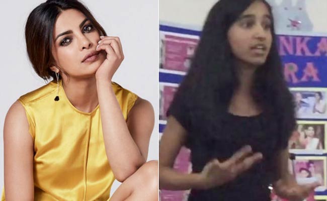 12 साल की बच्ची ने स्कूल प्रोजेक्ट के लिए प्रियंका चोपड़ा को बनाया अपना सब्जेक्ट