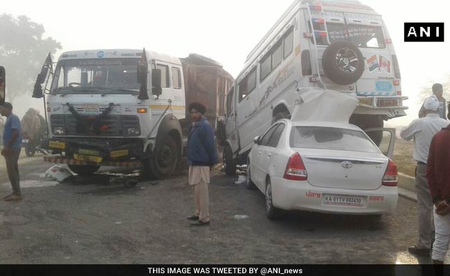 Punjab Trucker On Wrong Side Of Road Caused This Collision, Ran Away