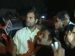 Rahul Gandhi Detained By Police From OROP Protest Site At Jantar Mantar