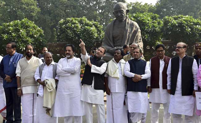 Opposition's Countrywide Protest Over Notes Ban on Monday Next