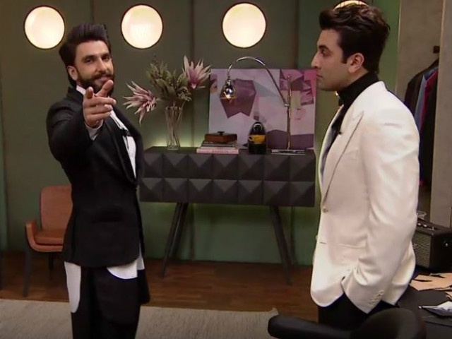 <I>Koffee With Karan 5</i>: Ranbir Kapoor Is 'Scared' Of Ranveer Singh Because...