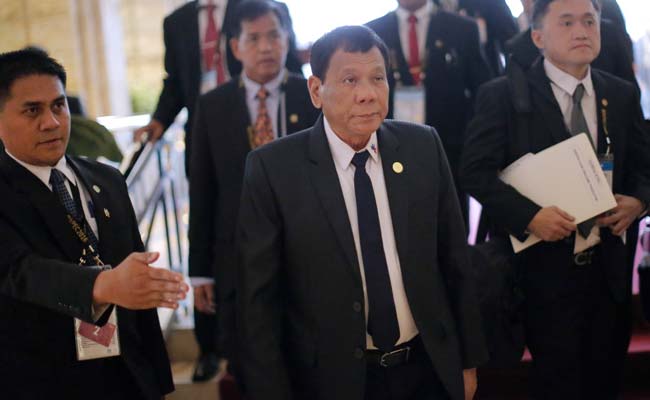 Philippine President Rodrigo Duterte Says He'll Accept China Arms Offer