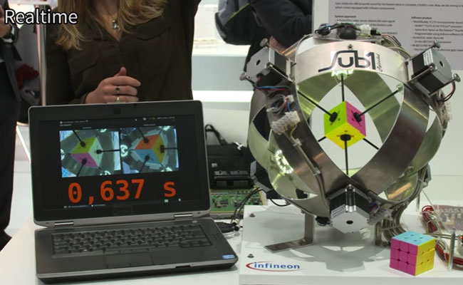 Robot Solves Rubik's Cube In The Time It Takes To Say 'World Record'