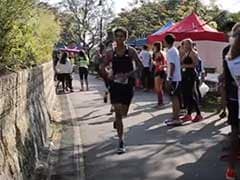 Asian Students Participate In 24-Hour Run To End Modern Slavery