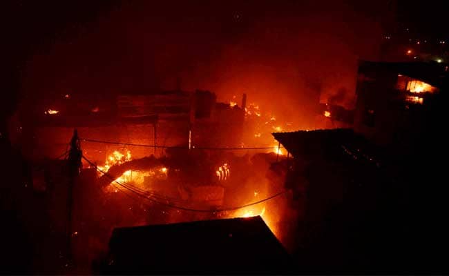 4 Hurt, 700 Rendered Homeless In Delhi's Sadar Bazar Slum Fire