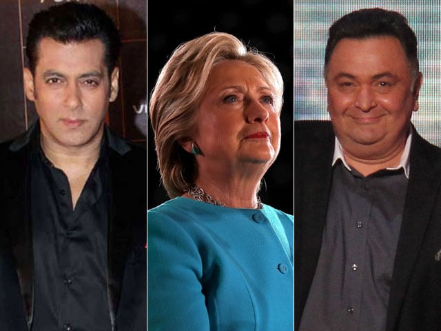Hillary Clinton's Bollywood Cheer Squad: Rishi Kapoor, Salman Khan