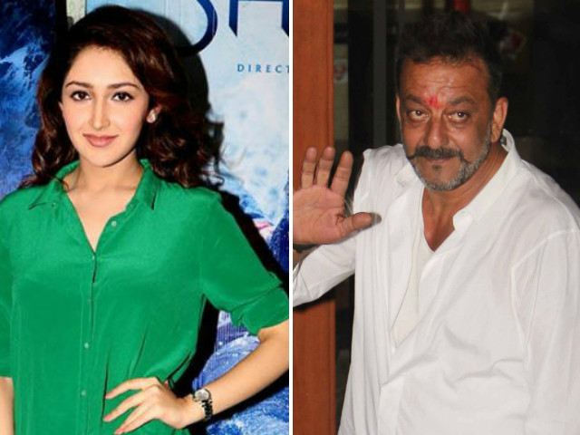 Sayyeshaa Saigal Plays Sanjay Dutt's Daughter in <I>Bhoomi</i>