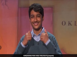 Indian-American Teen Wins $100,000 In Top US Quiz Show Indian-American Teen Wins $100,000 In Top US Quiz Show