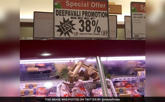 Singapore Supermarket Apologises For Beef Ad During Diwali