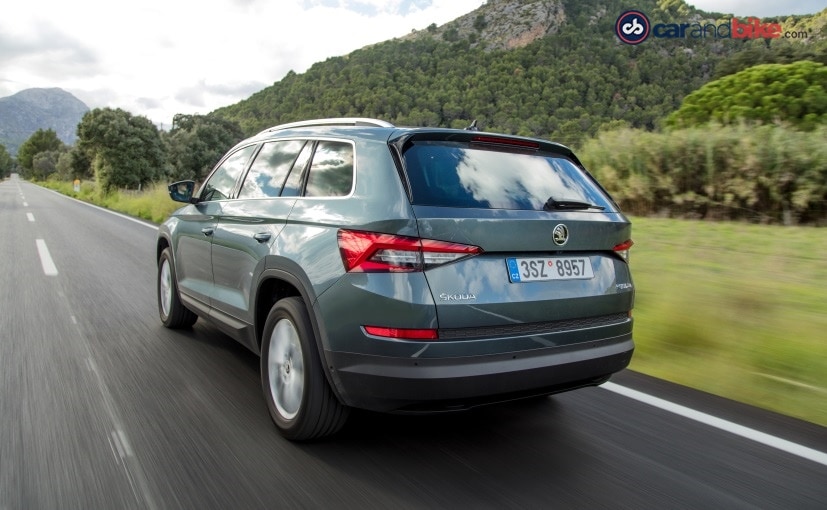 Skoda Kodiaq SUV Rear Profile