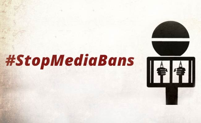 Stop Media Bans: A Joint Statement By News Organizations