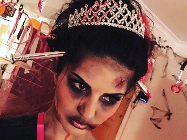 Happy Halloween: Sunny Leone's Fright Night Was Filled With Zombie Drama