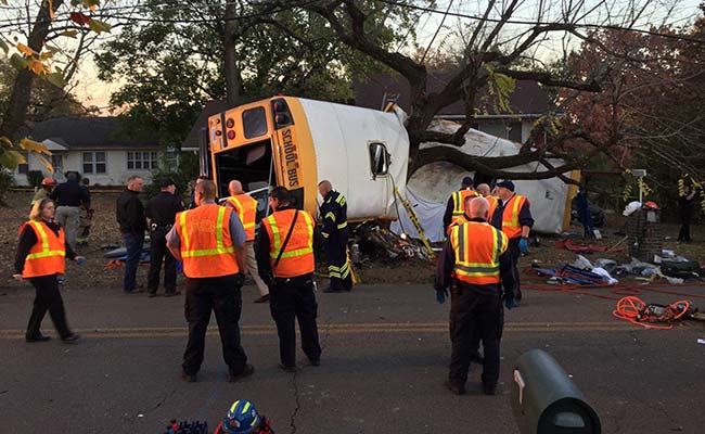 At Least Six Children Dead As Tennessee School Bus Crashes