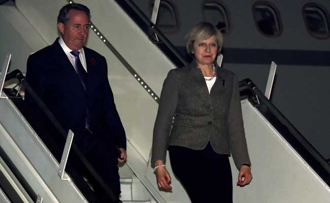 Britain's Theresa May In India On 3-Day Visit, To Meet PM Modi Today