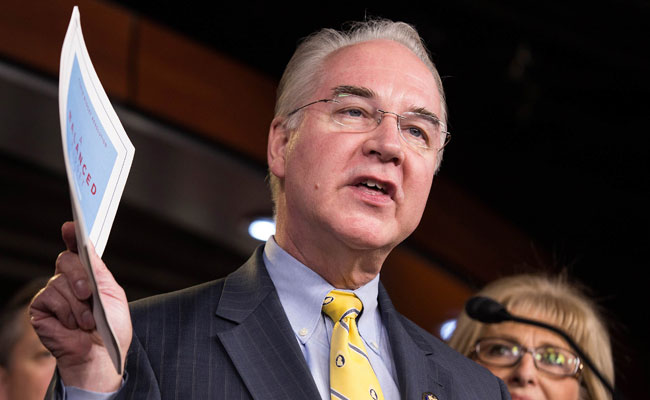 Under Pressure From Trump, Tom Price Resigns As Health Secretary Over Private Plane Uproar