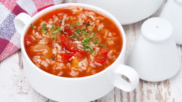 tomato and rice soup 620