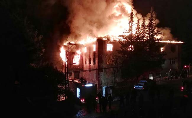 11 Teenage Girls Among 12 Killed In Fire In Turkish Dormitory: Officials