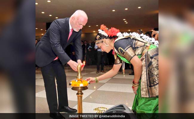 Diwali Celebrations Galore At UN, Diya Lit For First Time