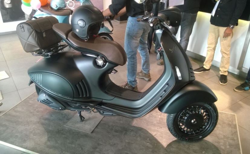 Vespa 946 Emporio Armani Edition Launched In India; Priced At Rs.  Lakh