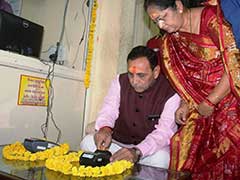 Gujarat Chief Minister Makes Donation To Ambaji Temple Using Wife's Debit Card